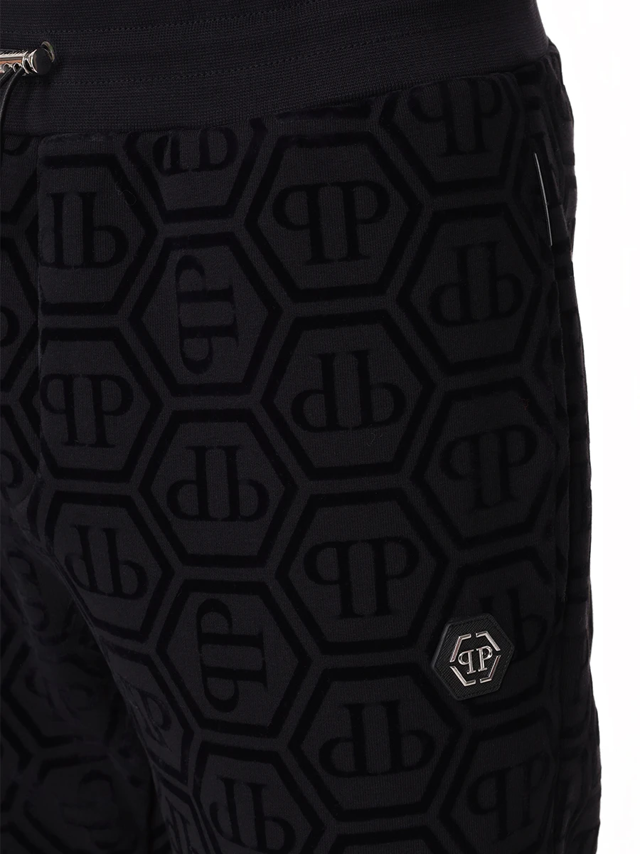 Костюм хлопковый PHILIPP PLEIN MJJ0757/02 Черный  Фото 9