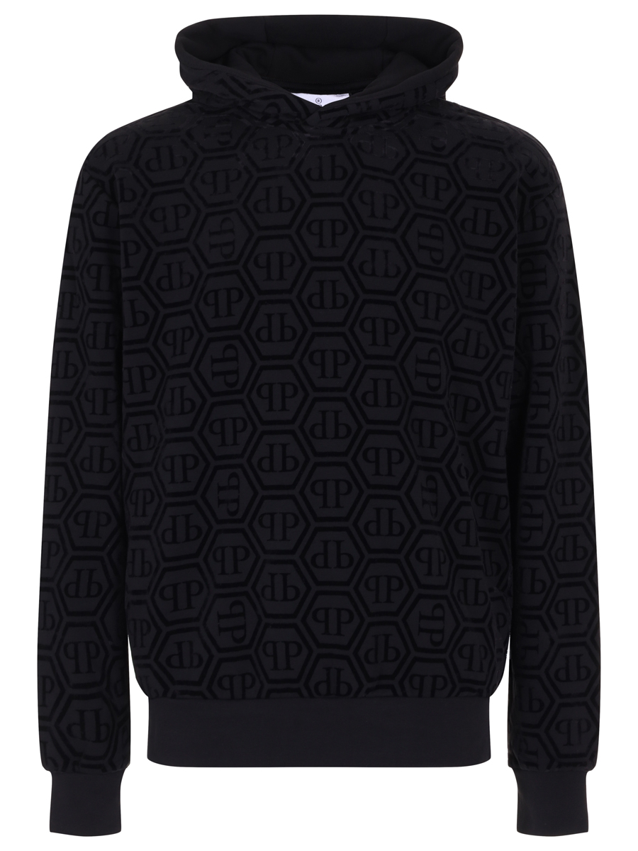 Худи хлопковое PHILIPP PLEIN