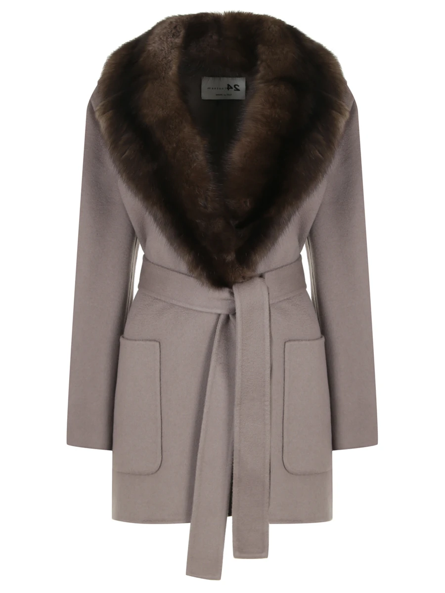 

Пальто кашемировое, Коричневый, 24M1386-WS1Z