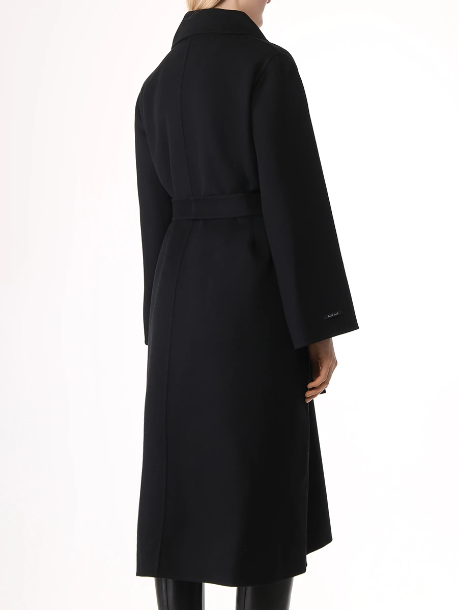 Пальто шерстяное MANZONI 24 24M1040-DB5 Черный  Фото 3