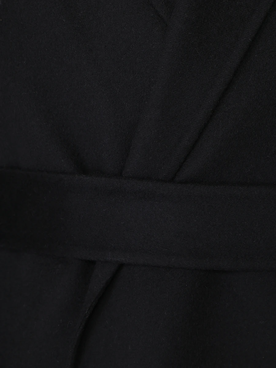 Пальто шерстяное MANZONI 24 24M1040-DB5 Черный  Фото 6