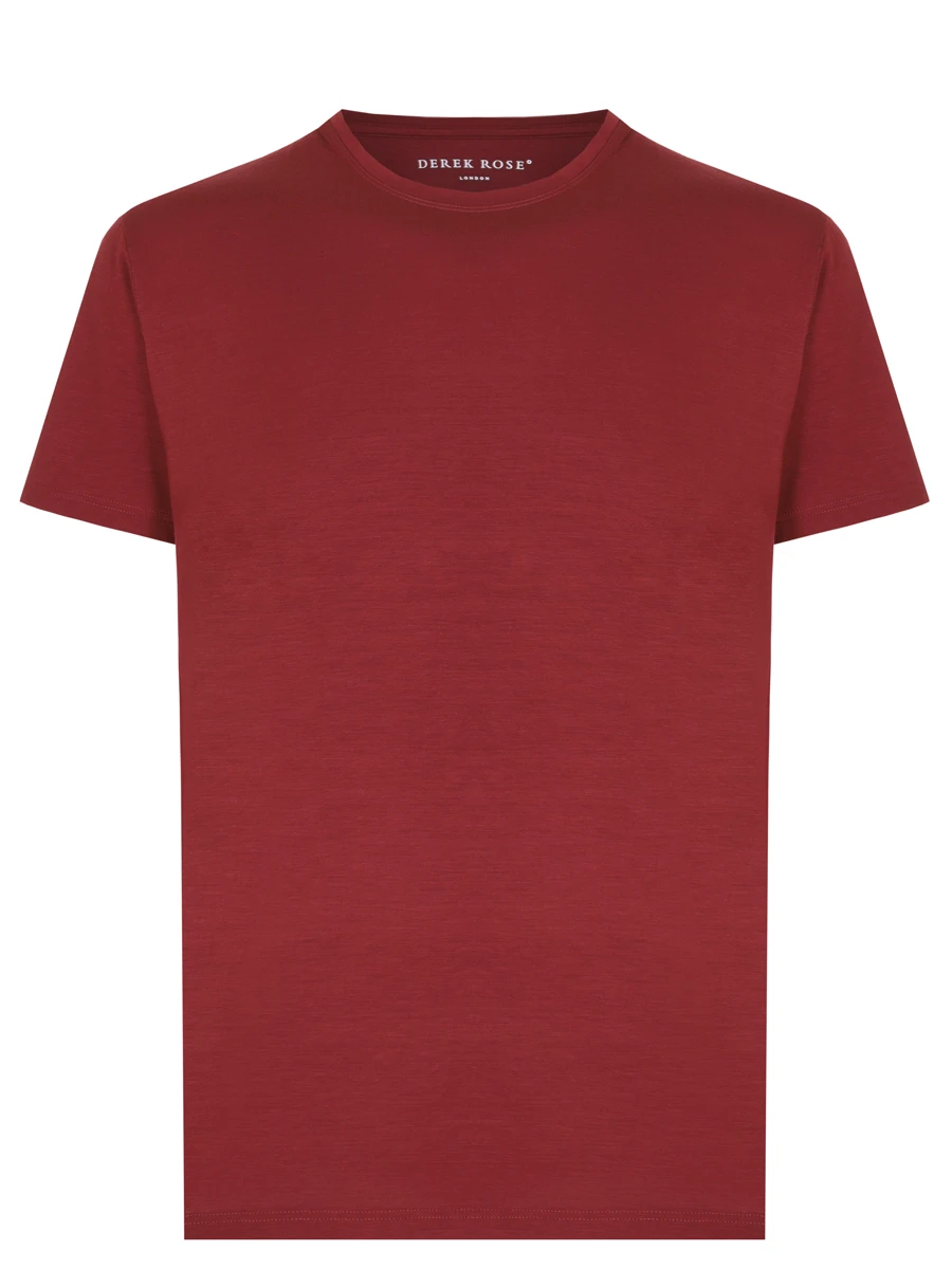 

Футболка из модала, Бордовый, 3048-BASE017BUR