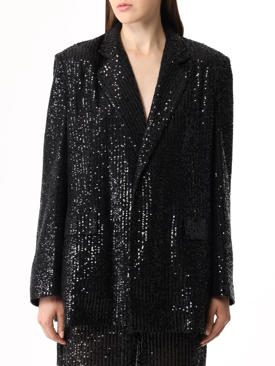 

Костюм с пайетками, Черный, CO0000300002/SS2400400004 0001