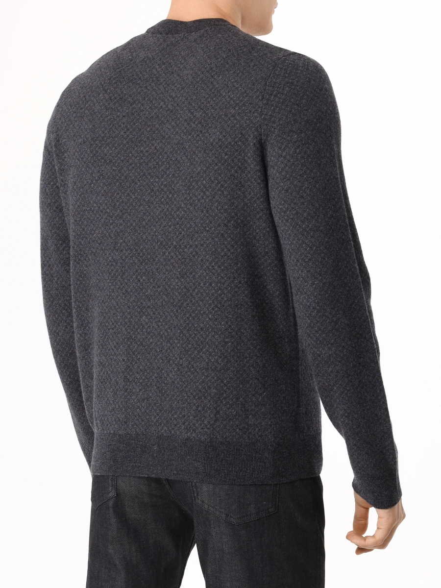 Джемпер шерстяной BOSS 50526989/001 Серый  Фото 3