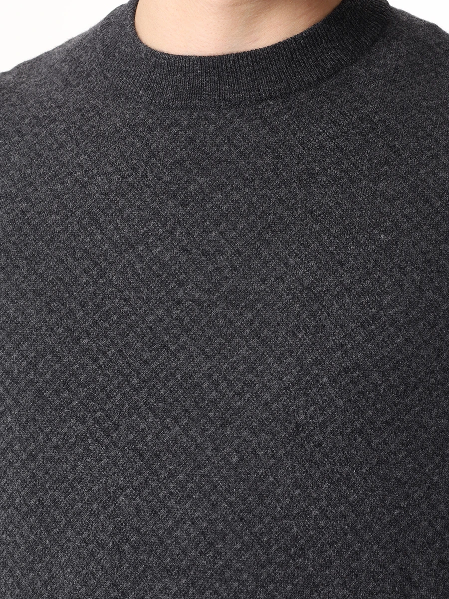Джемпер шерстяной BOSS 50526989/001 Серый  Фото 5