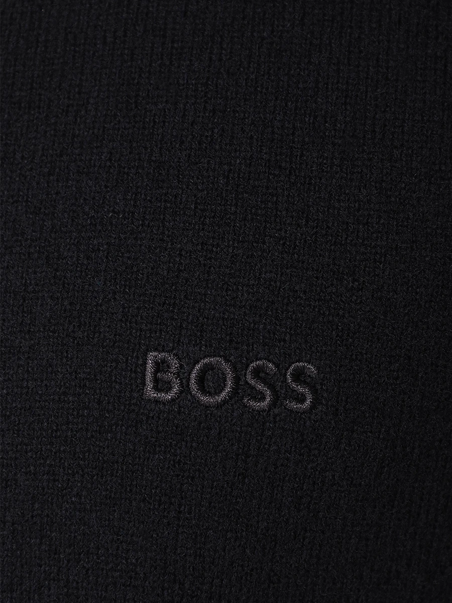 Джемпер шерстяной BOSS 50526844/001 Черный  Фото 6