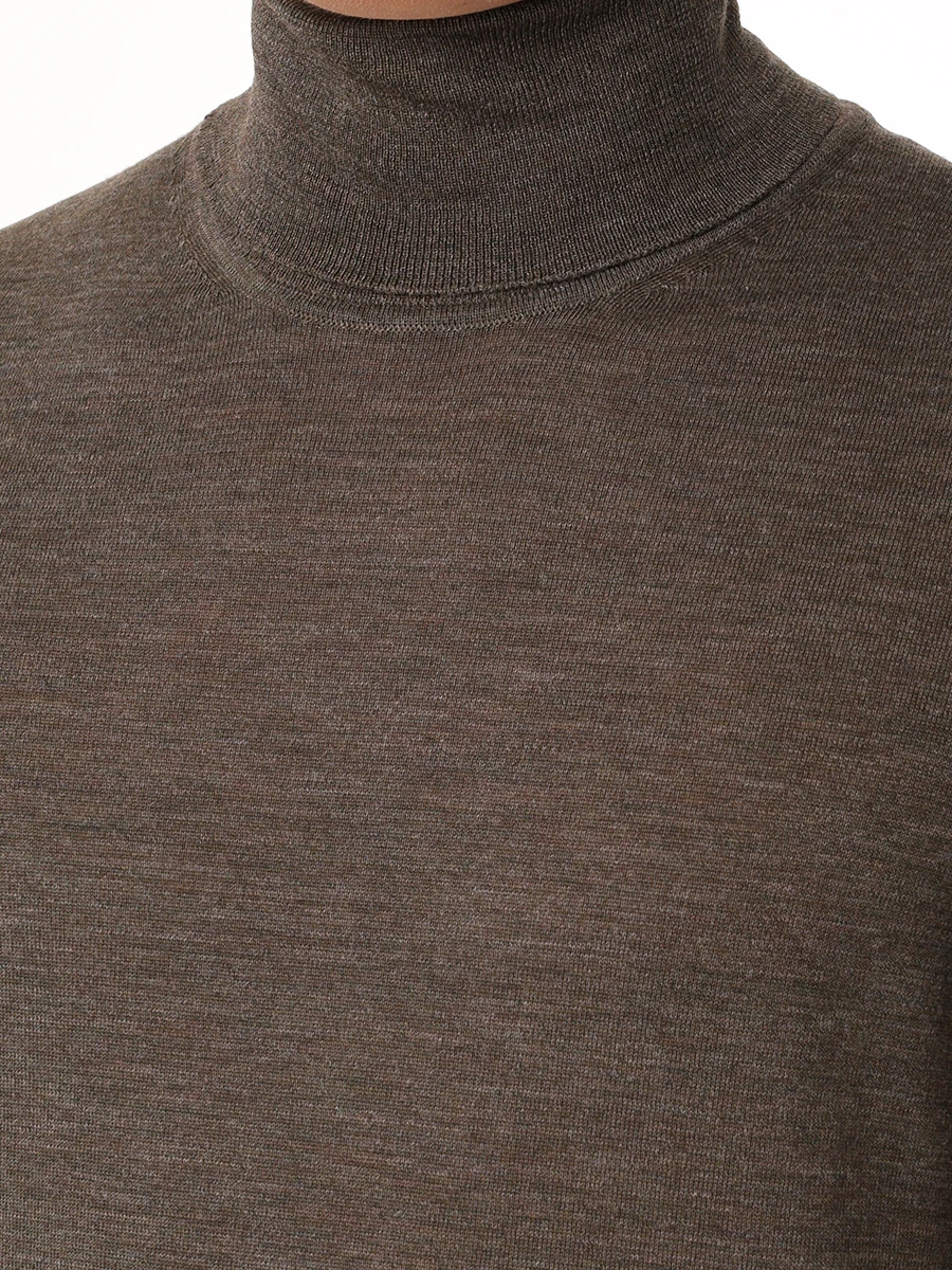 Водолазка шерстяная BOSS 50468262/378 Хаки  Фото 5