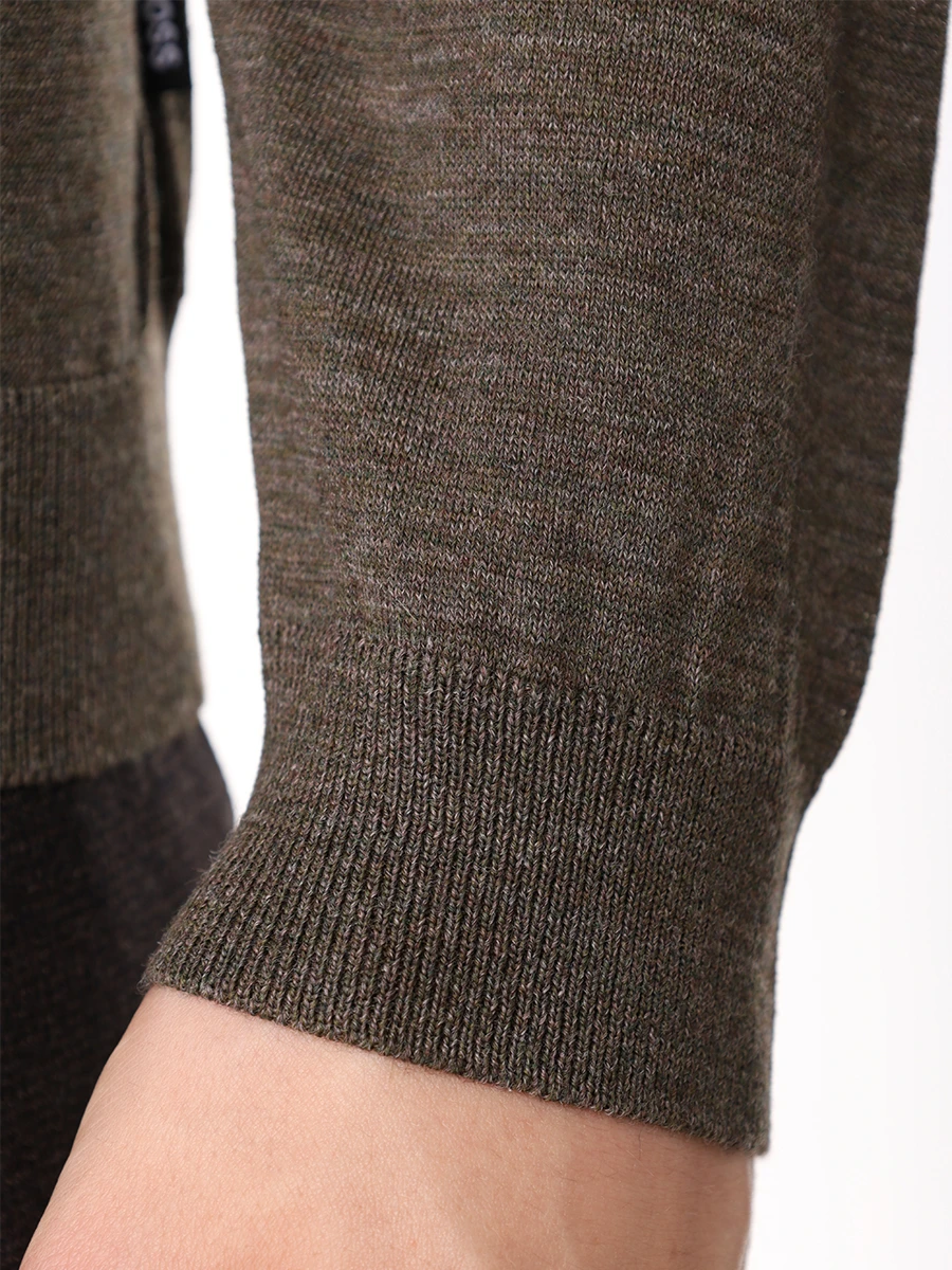 Водолазка шерстяная BOSS 50468262/378 Хаки  Фото 6