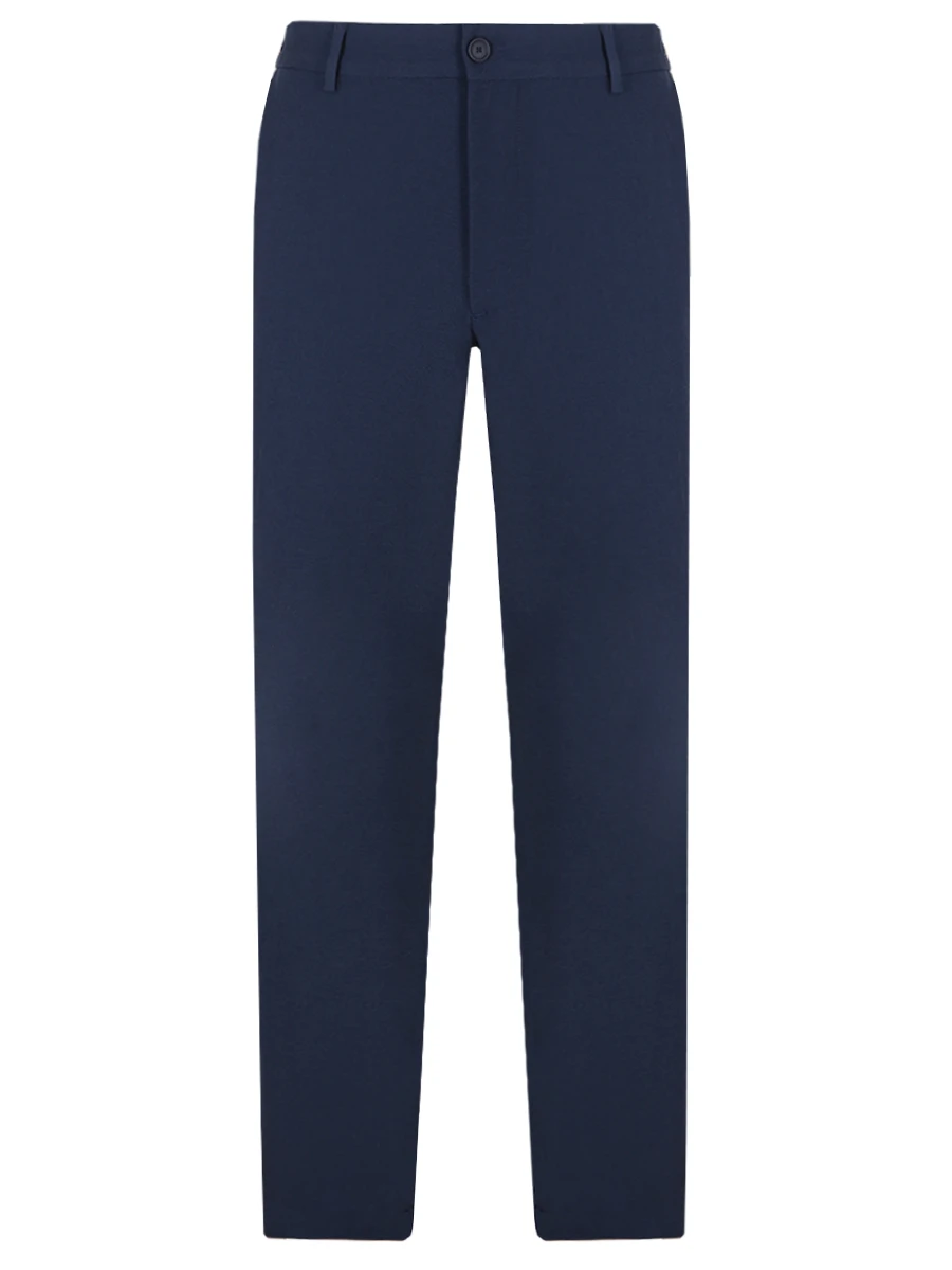 Брюки Regular Tapered Fit однотонные BOSS 50528379/404 Синий 