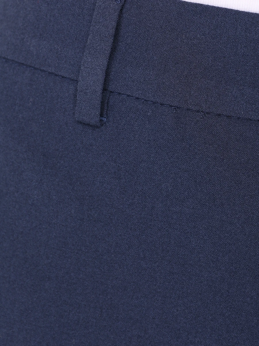 Брюки Regular Tapered Fit однотонные BOSS 50528379/404 Синий  Фото 6