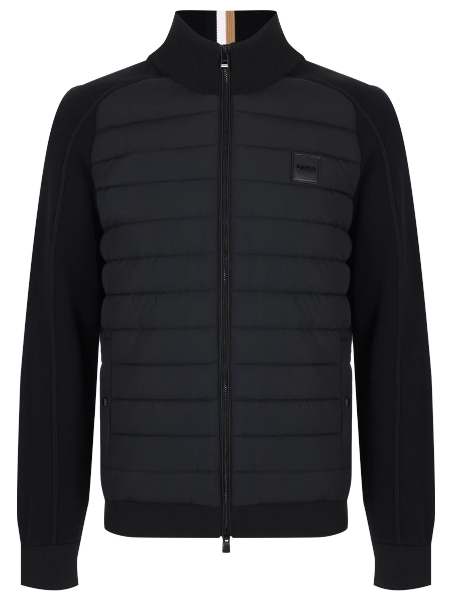 Куртка комбинированная BOSS 50526835/001 Черный 