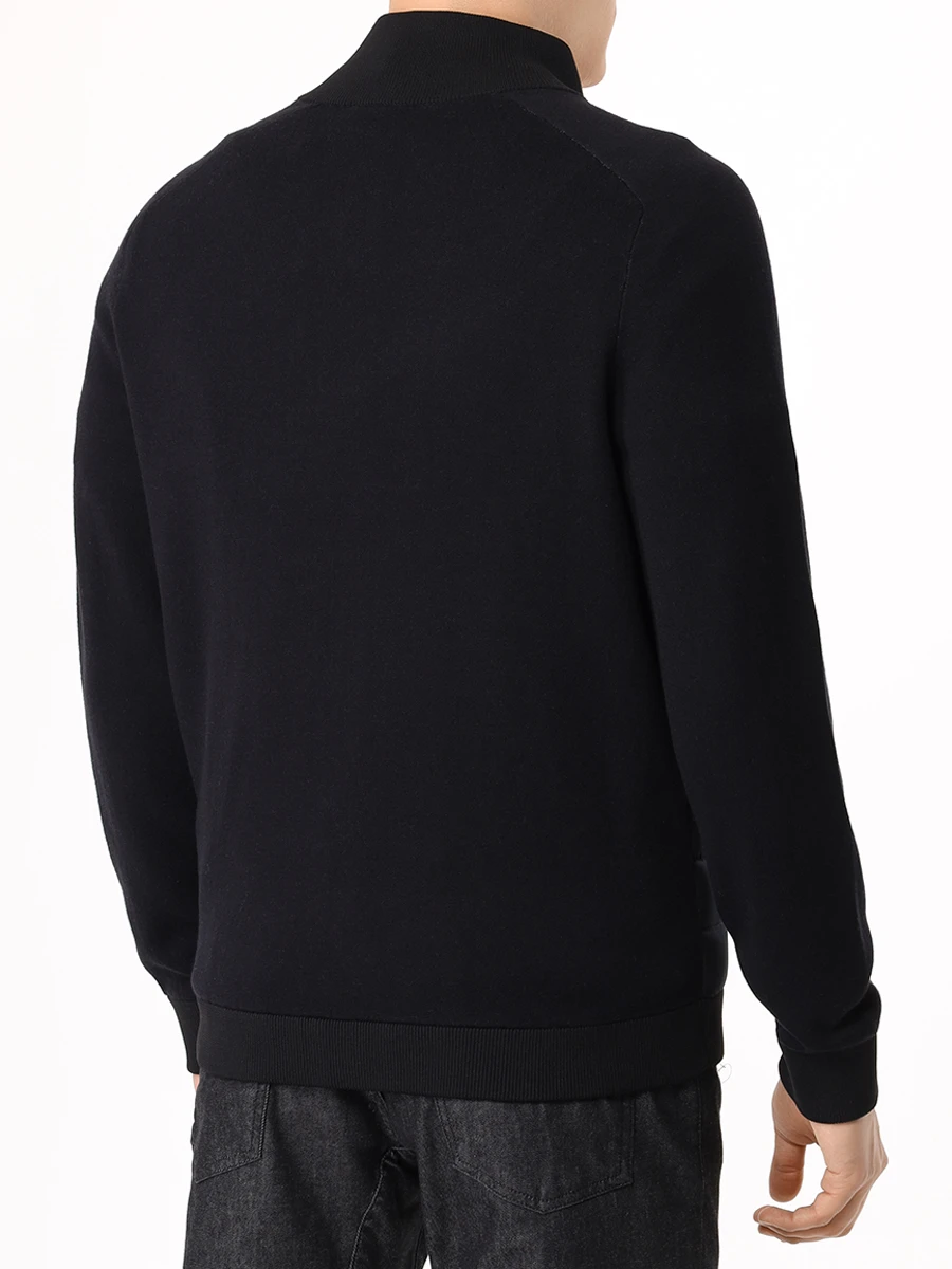 Куртка комбинированная BOSS 50526835/001 Черный  Фото 3