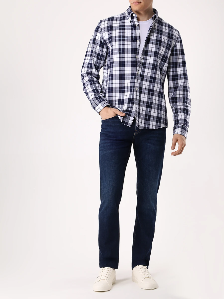 

Джинсы Slim Fit хлопковые, Синий, 50526945/426
