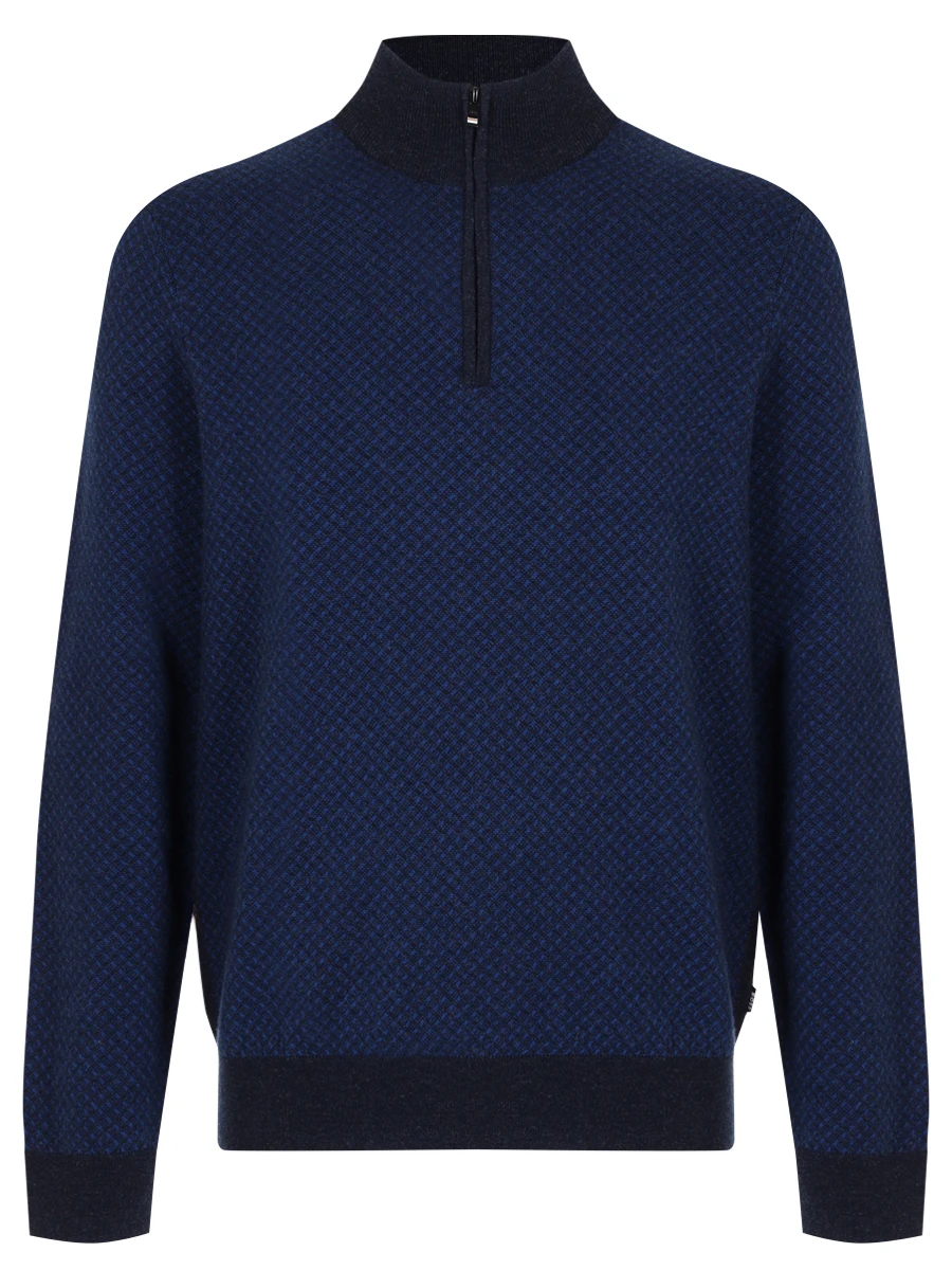 Джемпер шерстяной BOSS 50528322/404 Синий 