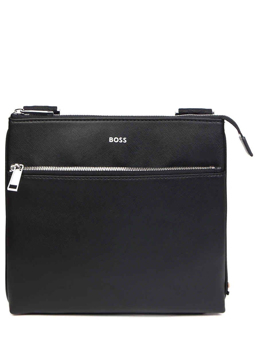 Сумка кожаная BOSS 50483567/001 Черный 