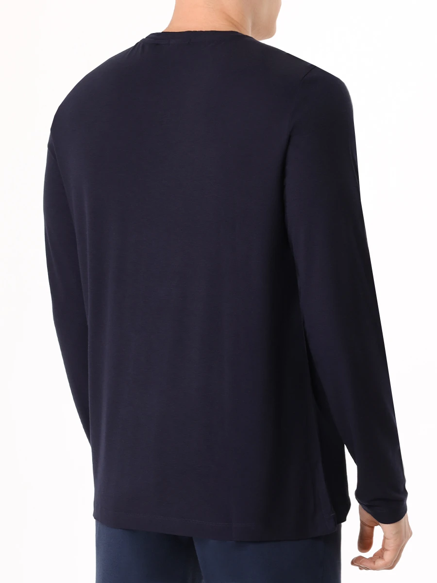 

Лонгслив из вискозы, Синий, 50524326/404