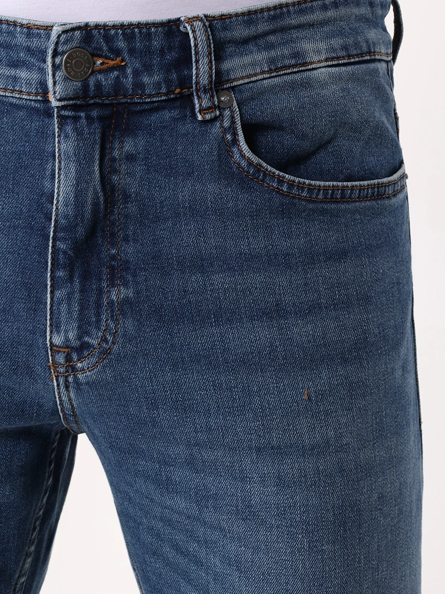 

Джинсы Slim Fit хлопковые, Синий, 50526951/414