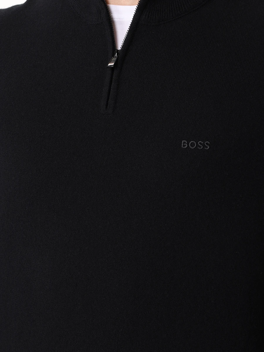 Джемпер шерстяной BOSS 50530314/001 Черный  Фото 5