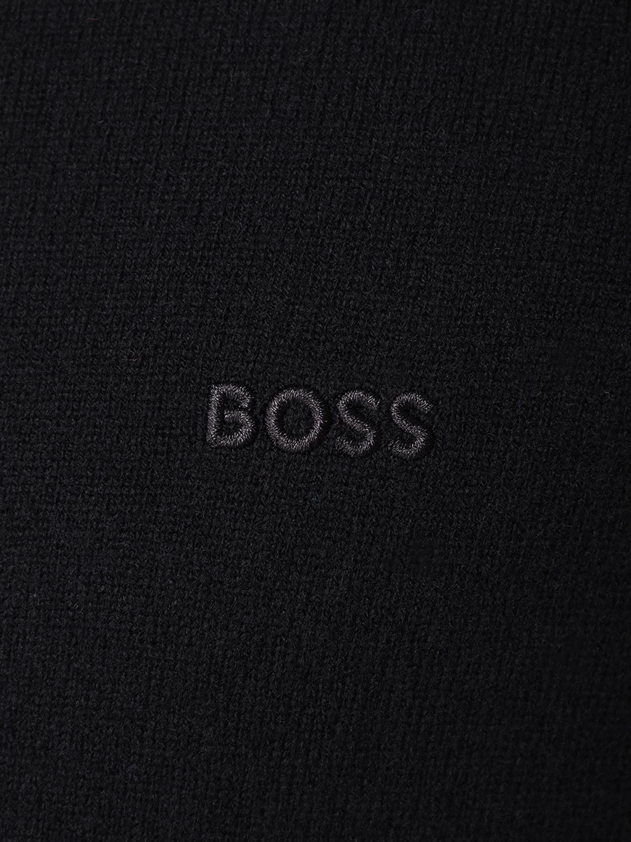 Джемпер шерстяной BOSS 50530314/001 Черный  Фото 6