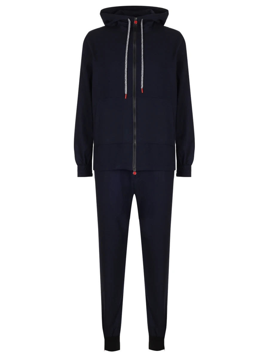 Костюм шерстяной KITON UMC010/UFPRUNK01S4817000 Синий 