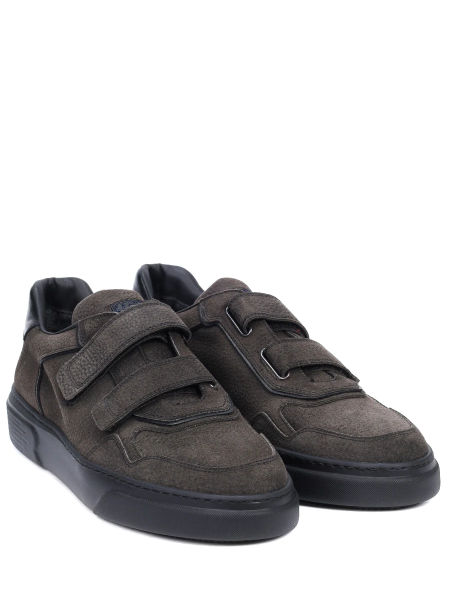 Кеды замшевые на байке FRATELLI ROSSETTI ONE 47170 Серый  Фото 2