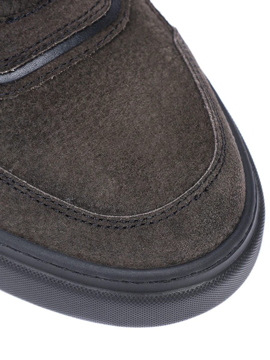 Кеды замшевые на байке FRATELLI ROSSETTI ONE 47170 Серый  Фото 5