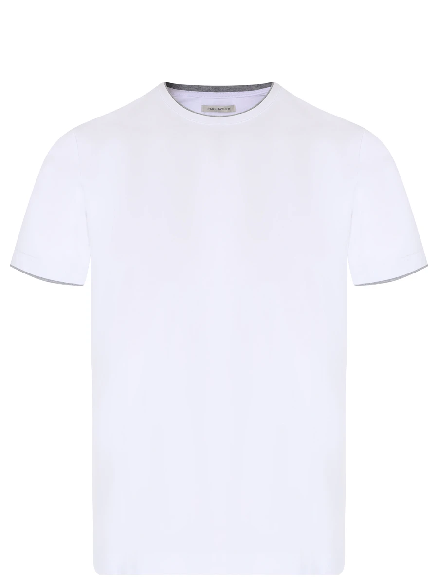 

Футболка хлопковая, Белый, PT7TS F004 001