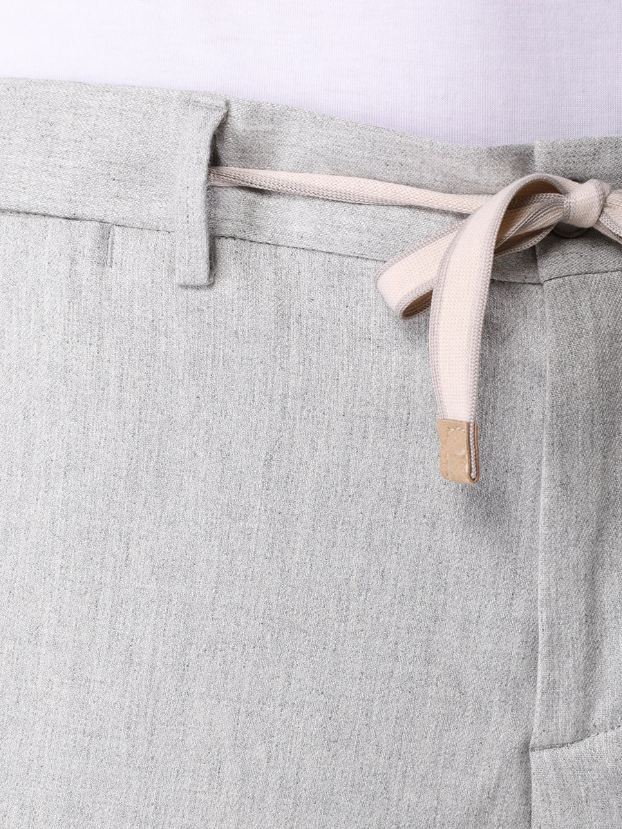 Брюки из вискозы PAUL TAYLOR PT7PA F028 500 Серый  Фото 5