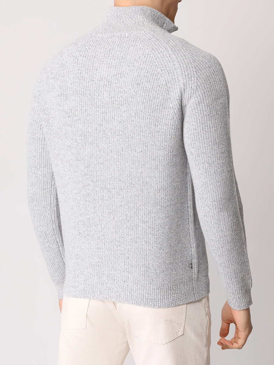 Джемпер шерстяной PAUL TAYLOR PT7MA F034 501 Серый  Фото 3