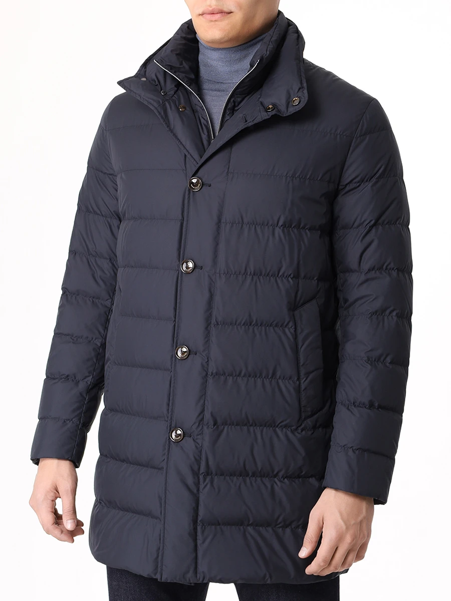 

Пуховик стеганый, Синий, F07MUCX505-268-89_DARK BLUE