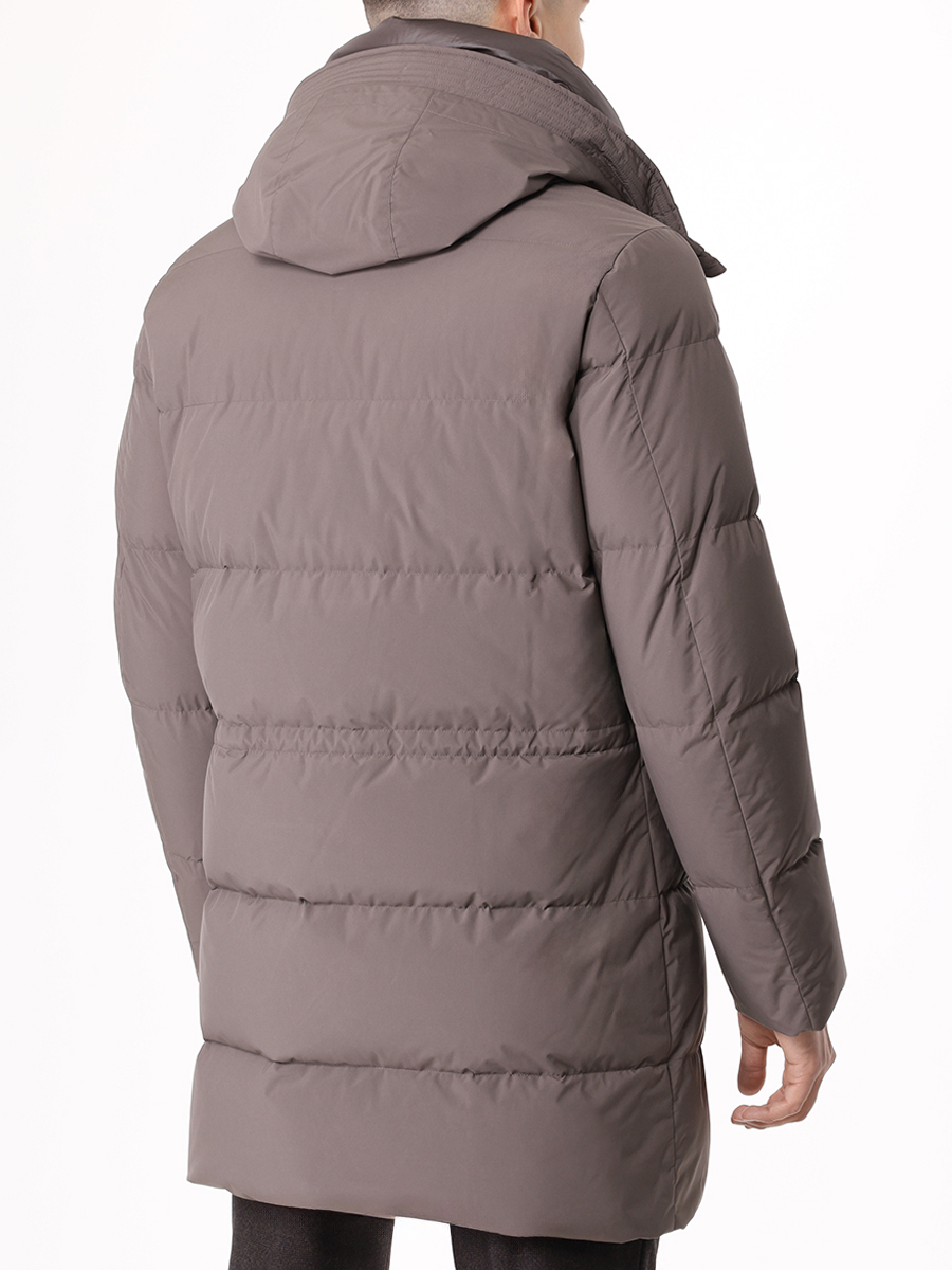 Пуховик стеганый MONTECORE F07MUCX501-161-96-TAUPE Коричневый  Фото 3