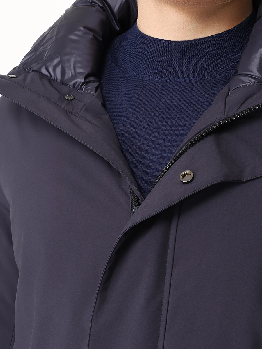 Куртка однотонная MONTECORE F07MUCX512-265-89-DARK BLUE Темно- Синий  Фото 5