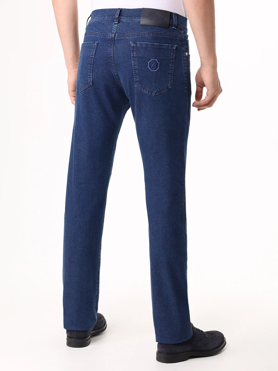 Джинсы Regular Fit хлопковые CASTANGIA 5Т-93 Синий  Фото 3