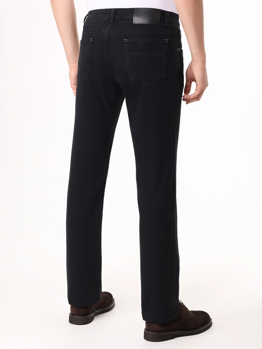 Джинсы Regular Fit хлопковые CASTANGIA 5T-84 Черный  Фото 3