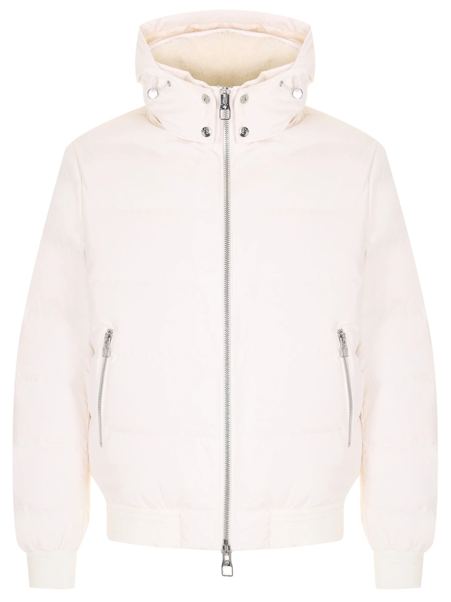 Пуховик стеганый MONTECORE F07MUCX529C-268-02-IVORY Белый 