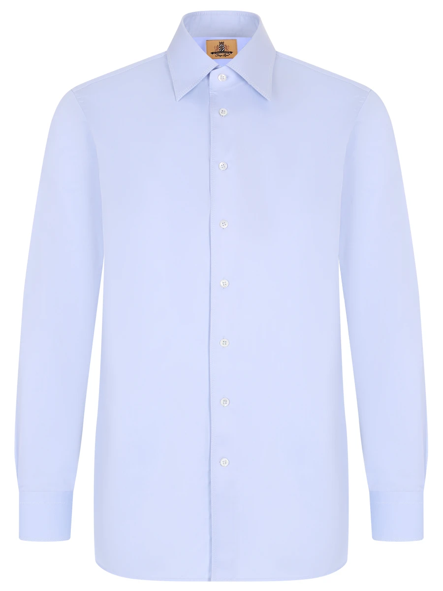 

Рубашка Regular Fit хлопковая, Голубой, F342657/14