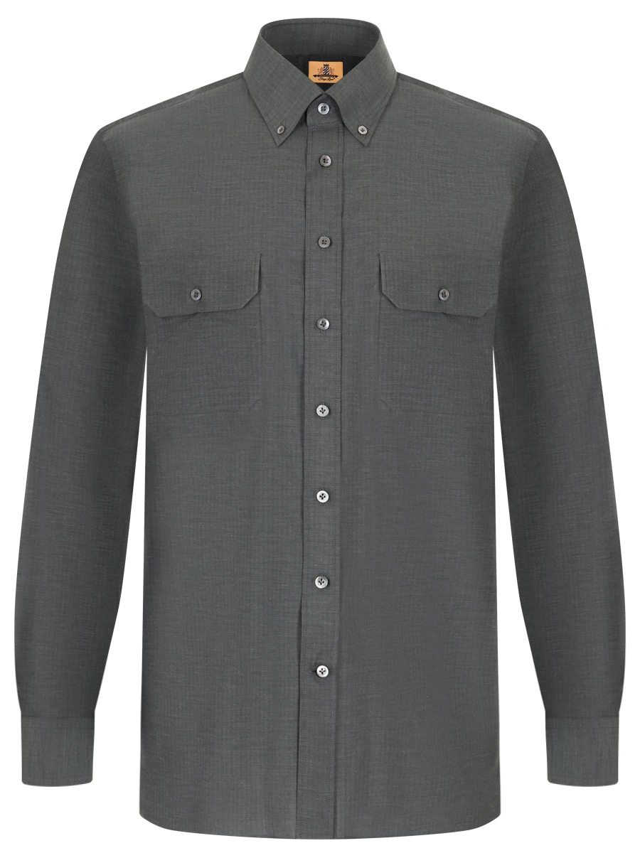 

Рубашка Regular Fit хлопковая, Зеленый, F355451/59