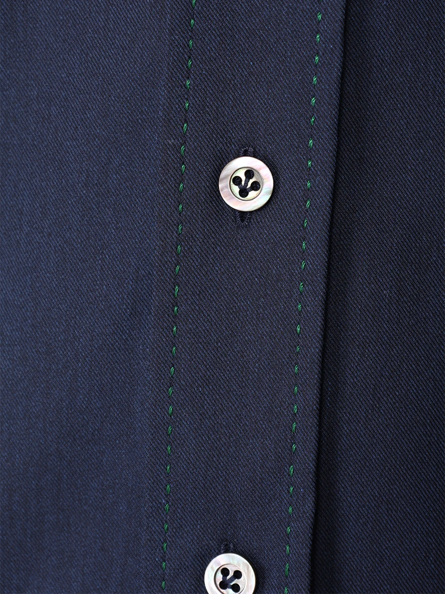 

Рубашка Regular Fit хлопковая, Синий, F3411113/18 Темно