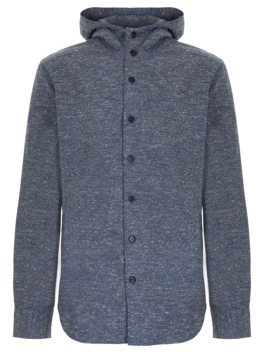

Рубашка Slim Fit хлопковая, Синий, F3104752/19