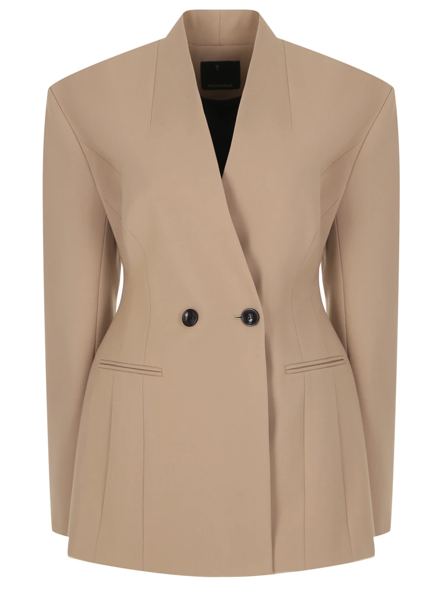 

Жакет однотонный, Бежевый, 1B5JT03002335BEGP