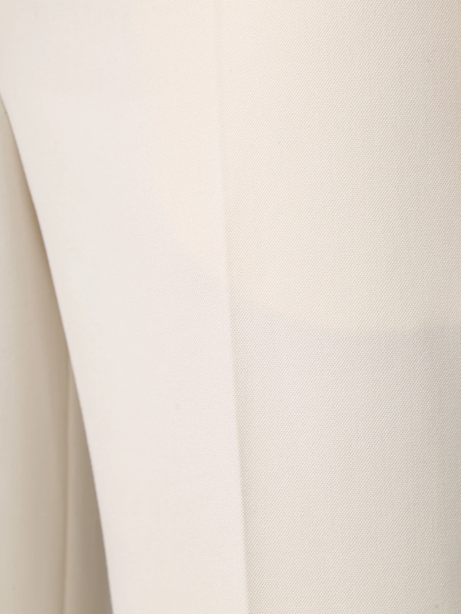 Брюки однотонные YULIAWAVE 1B5PS03102475LTCP Кремовый  Фото 6