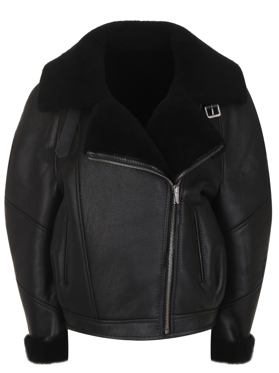 

Дубленка из овчины, Черный, 1B5SC01702461BLCS