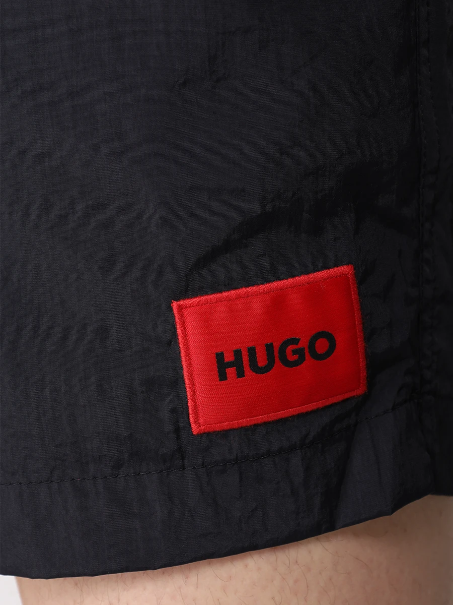 Шорты плавательные HUGO 50493450/001 Черный  Фото 4
