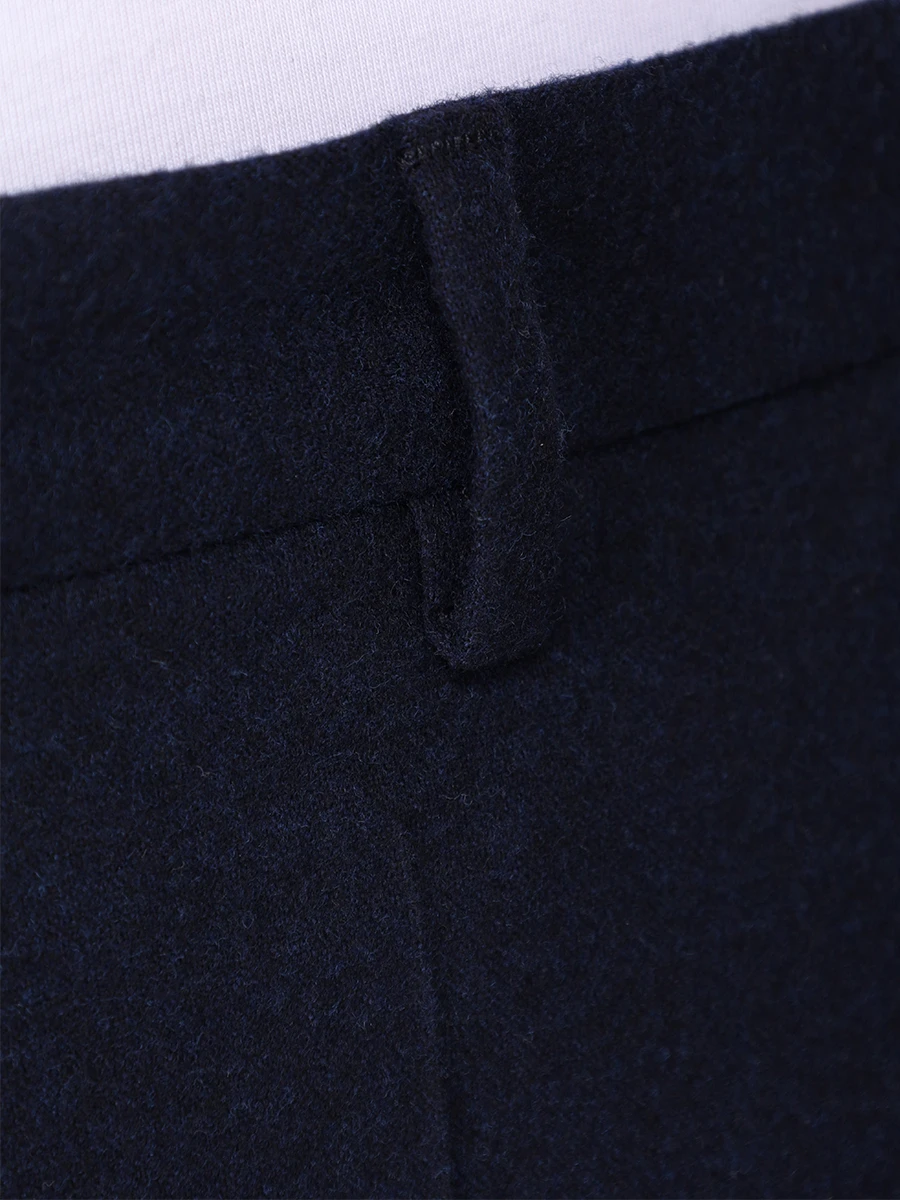 Брюки однотонные BOSS 50530644/405 Синий  Фото 6