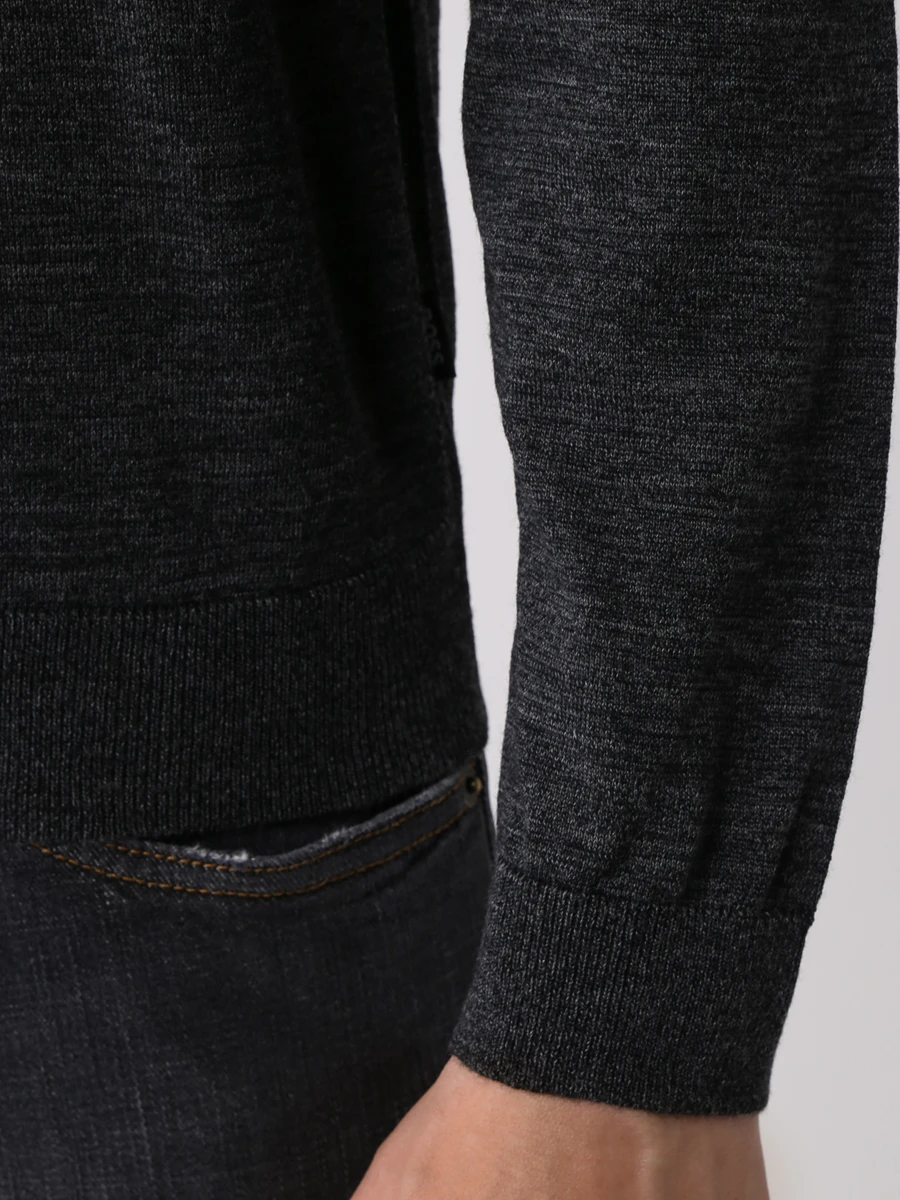 Джемпер шерстяной BOSS 50468239/002 Серый  Фото 5