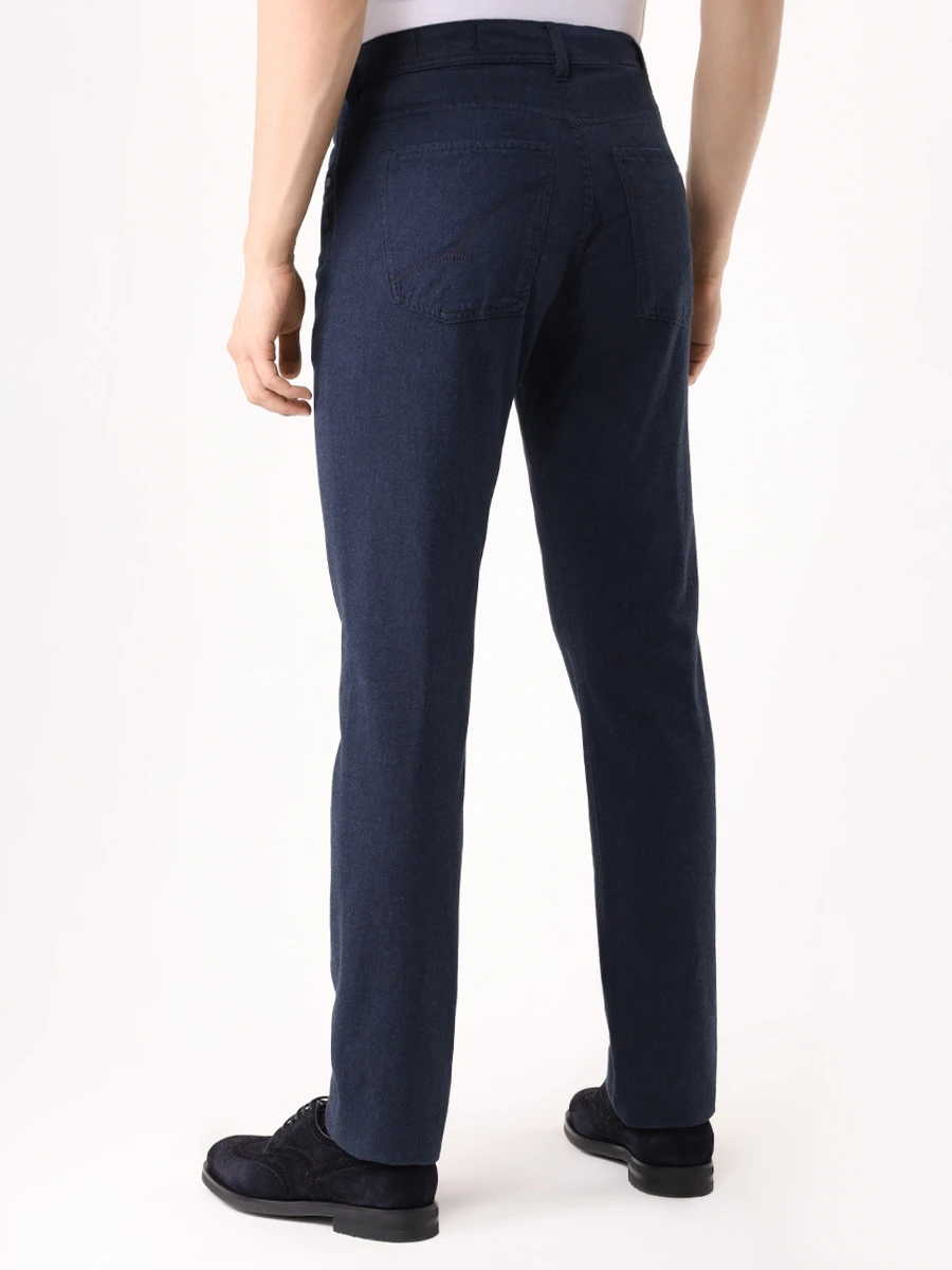Джинсы Regular Fit хлопковые BALDESSARINI B1 16502.2497 6500-Jack RF Синий  Фото 3