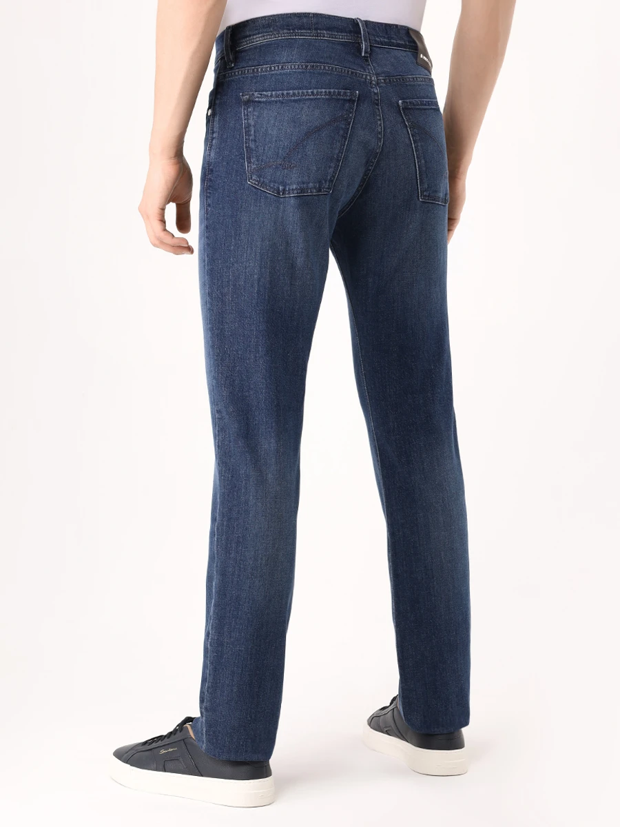 Джинсы Regular Fit хлопковые BALDESSARINI B1 16502.1423 6816 -Jock RF Синий  Фото 3