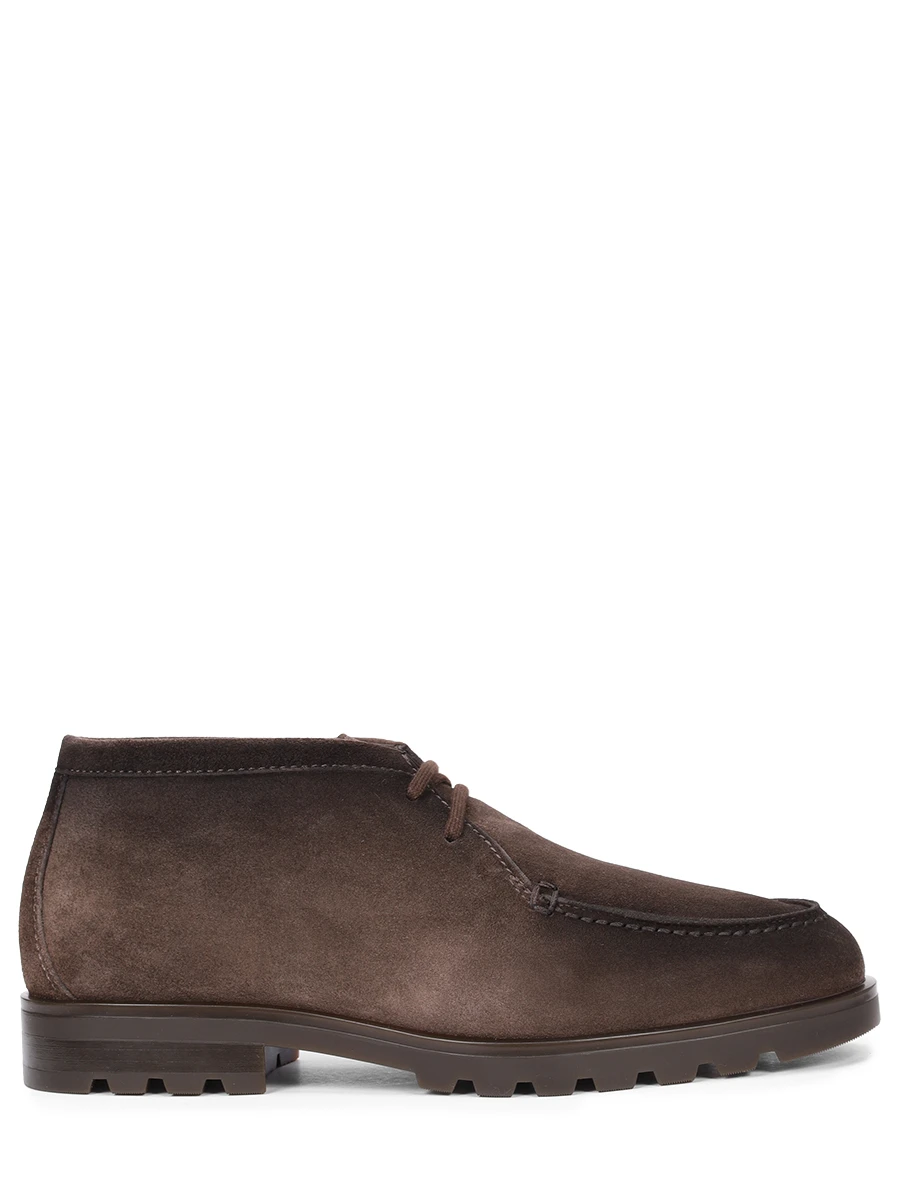 Ботинки замшевые SANTONI MGDG18609DTRAGEXT50 Коричневый 
