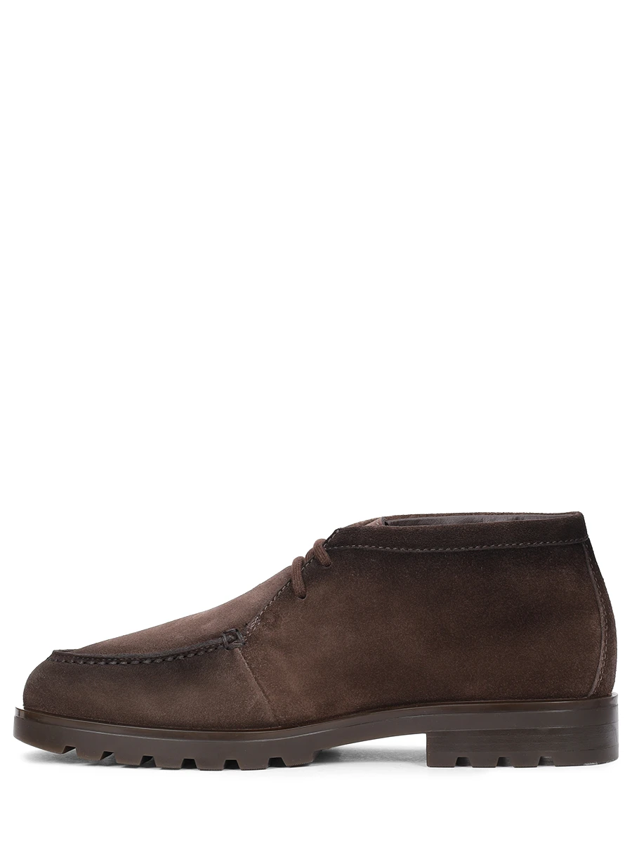 Ботинки замшевые SANTONI MGDG18609DTRAGEXT50 Коричневый  Фото 3