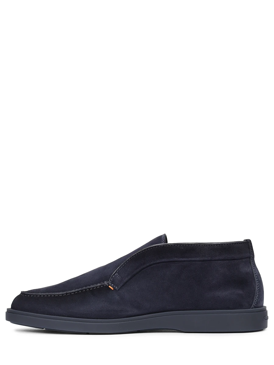 Ботинки замшевые на меху SANTONI MGDG17823OOTAGEXU60 Синий  Фото 3